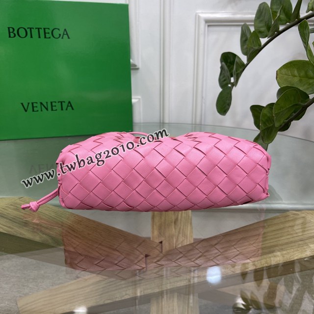 Bottega veneta高端女包 98061 寶緹嘉粗格編織羊皮雲朵POUCH手拿包 BV經典款女包  gxz1156